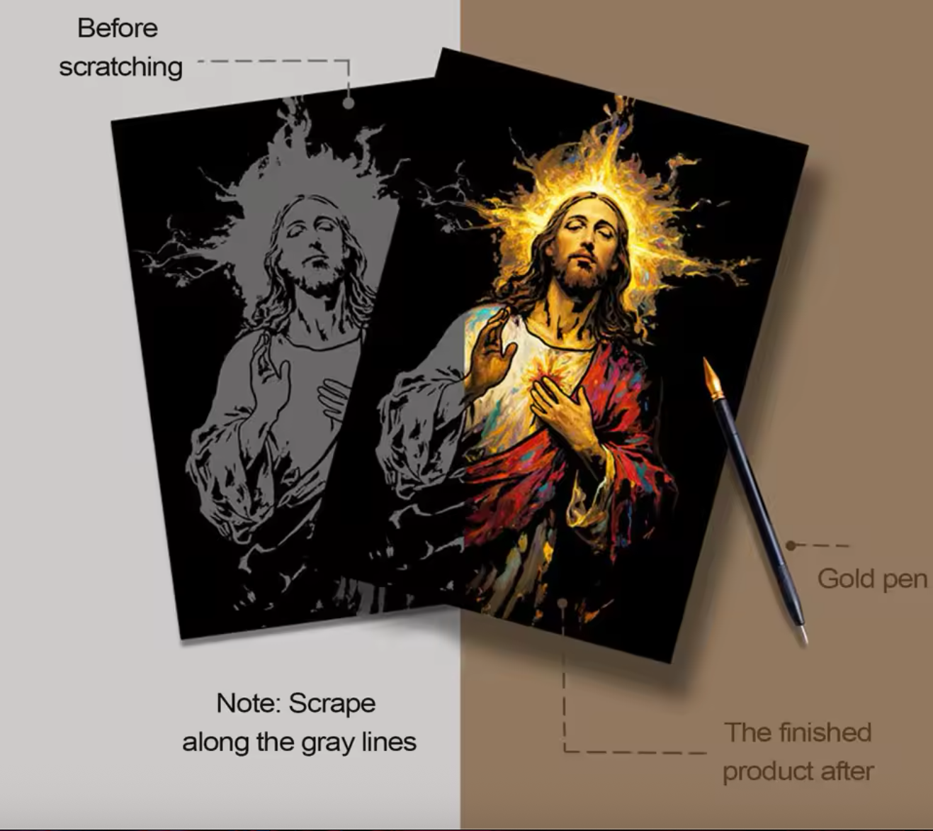 Libro para rascar y pintar