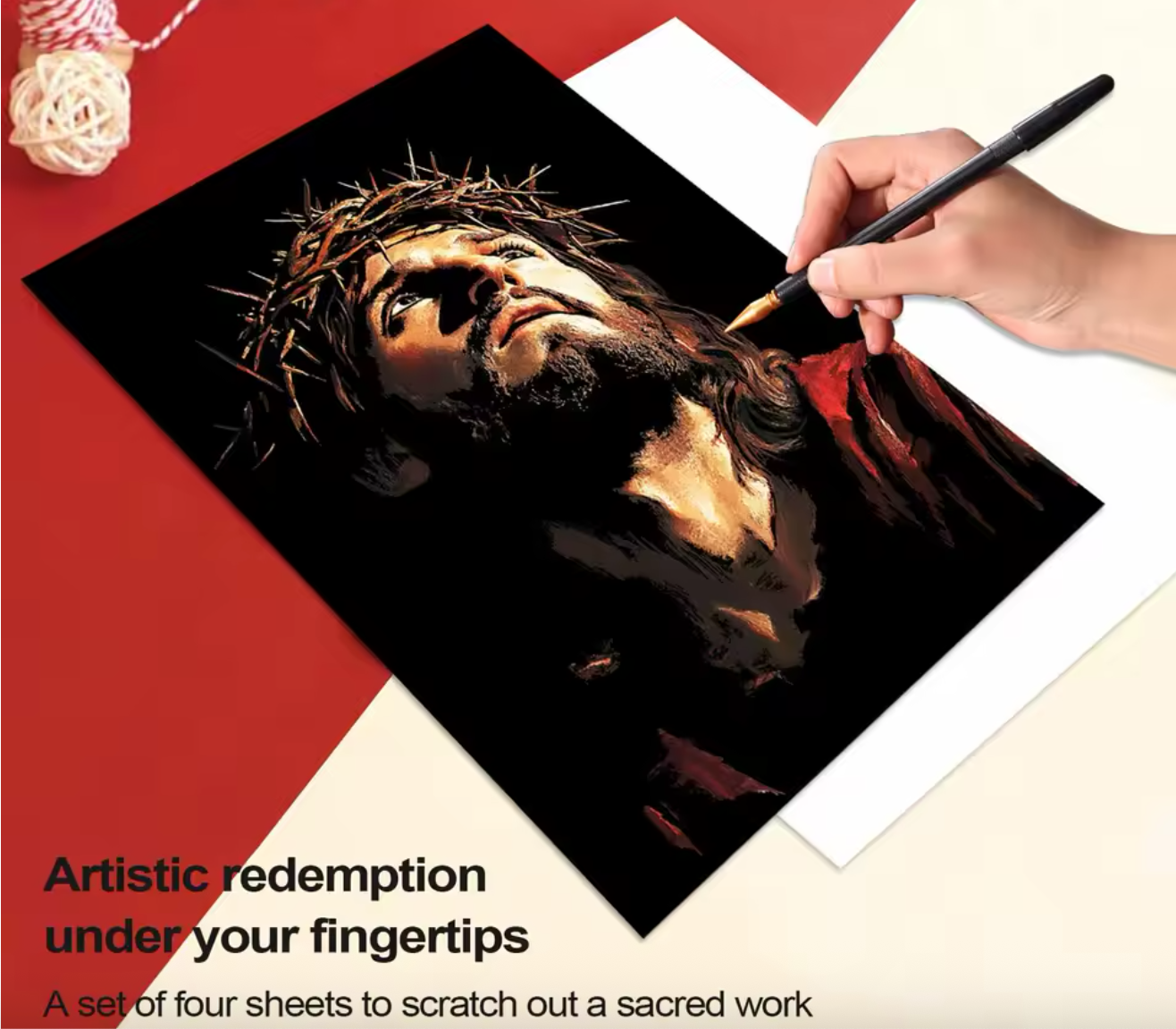 Libro para rascar y pintar