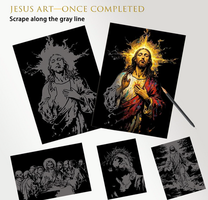 Libro para rascar y pintar