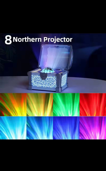 Lampara Galaxia cofre  pirata