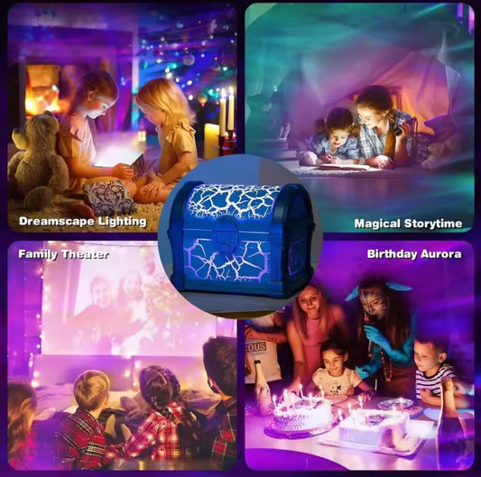 Lampara Galaxia cofre  pirata